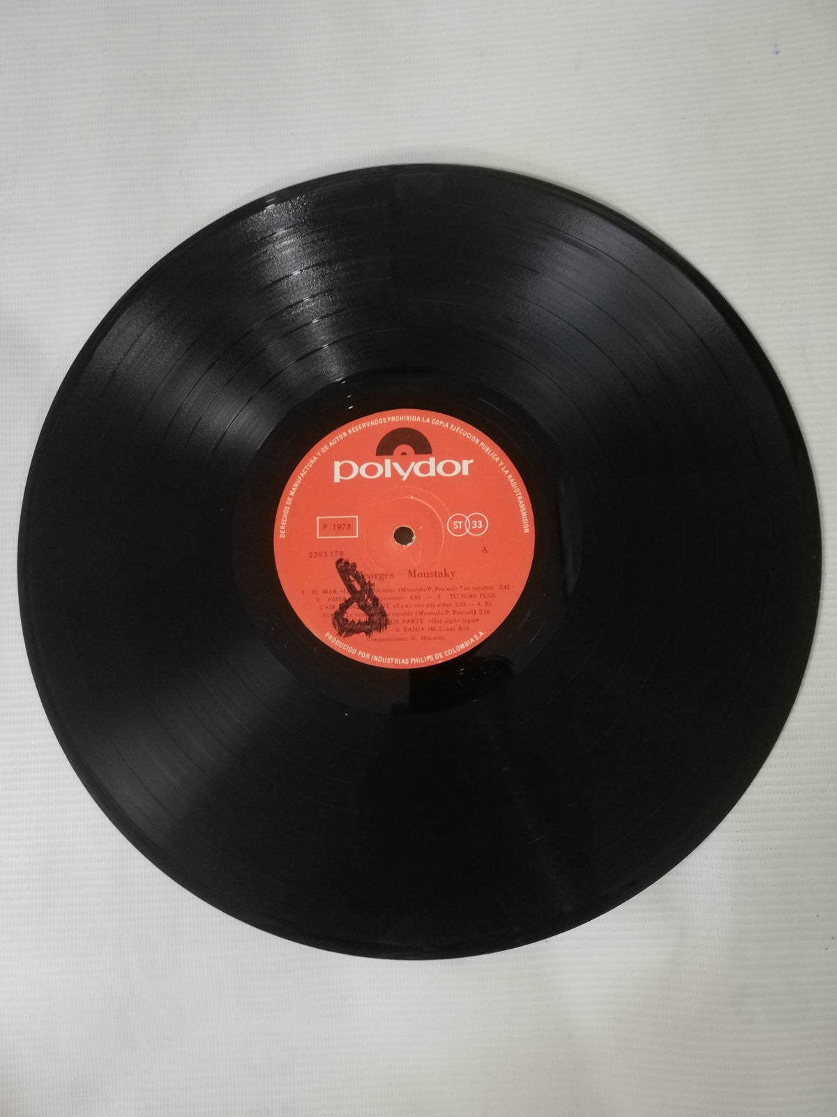 LP GEORGES MOUSTAKI - MUSTAKI