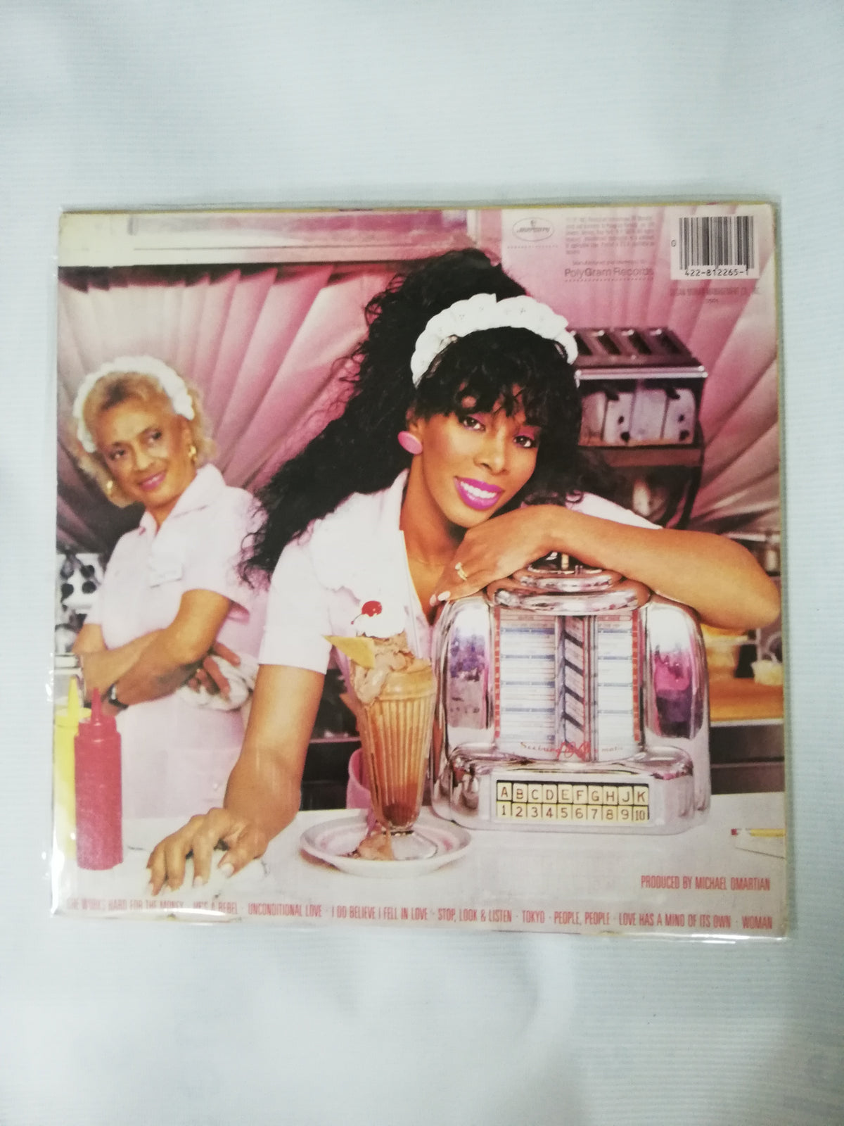 LP DONNA SUMMER - SHE WORKS HARD FOR MONEY