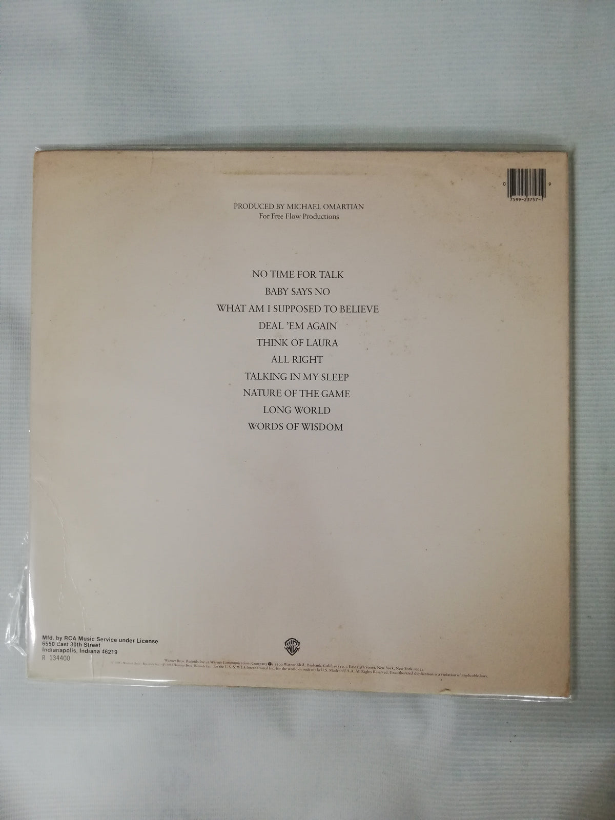 LP CHRISTOPHER CROSS - ANOTHER PAGE