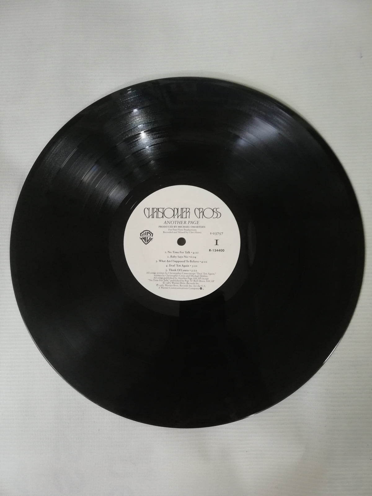 LP CHRISTOPHER CROSS - ANOTHER PAGE