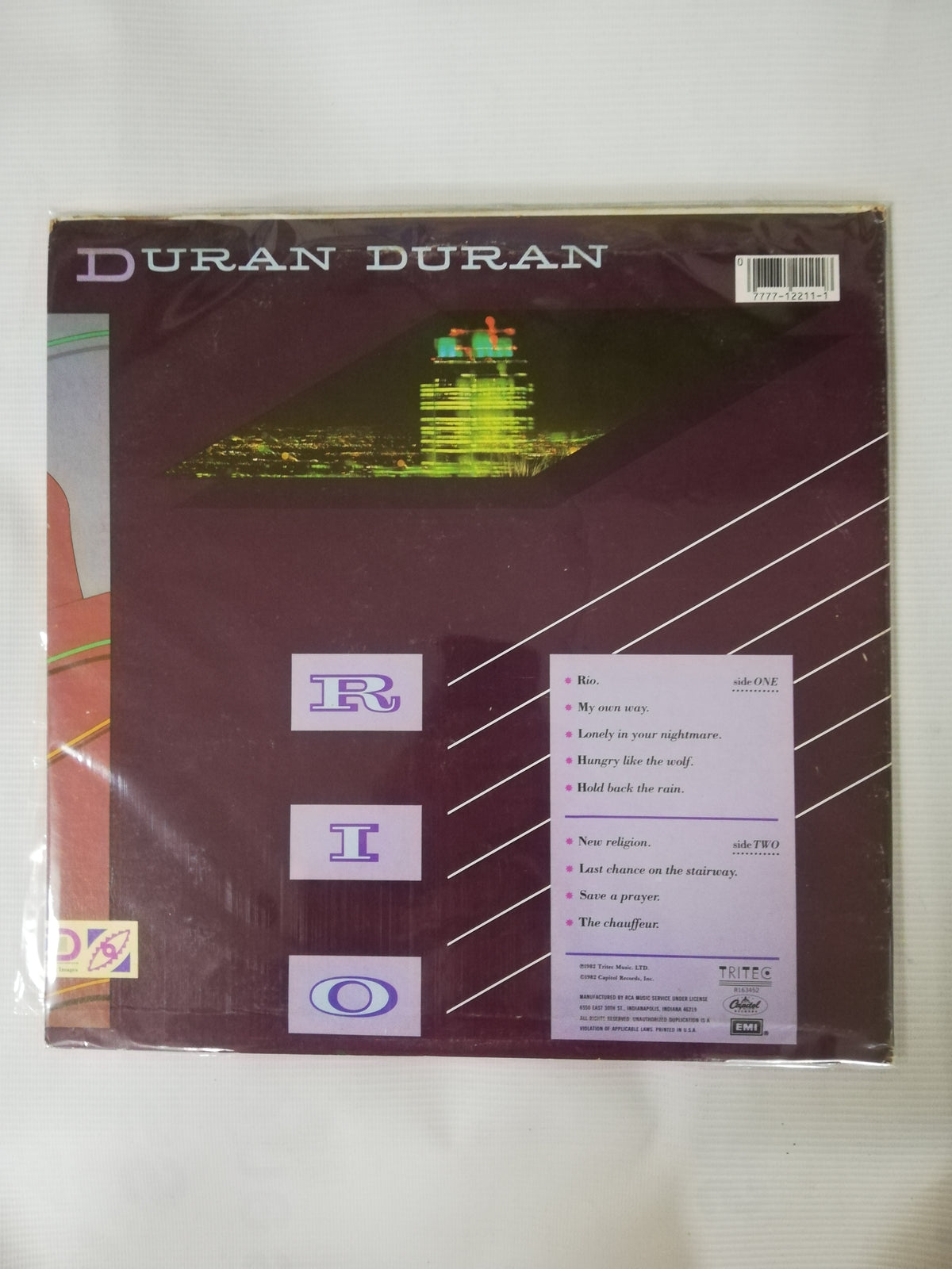 LP DURAN DURAN - RIO