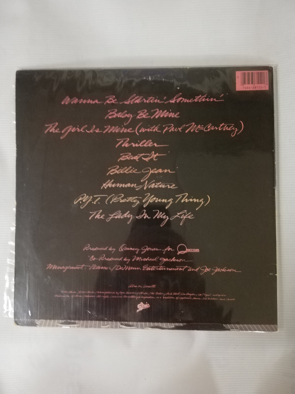 LP MICHAEL JACKSON - THRILLER