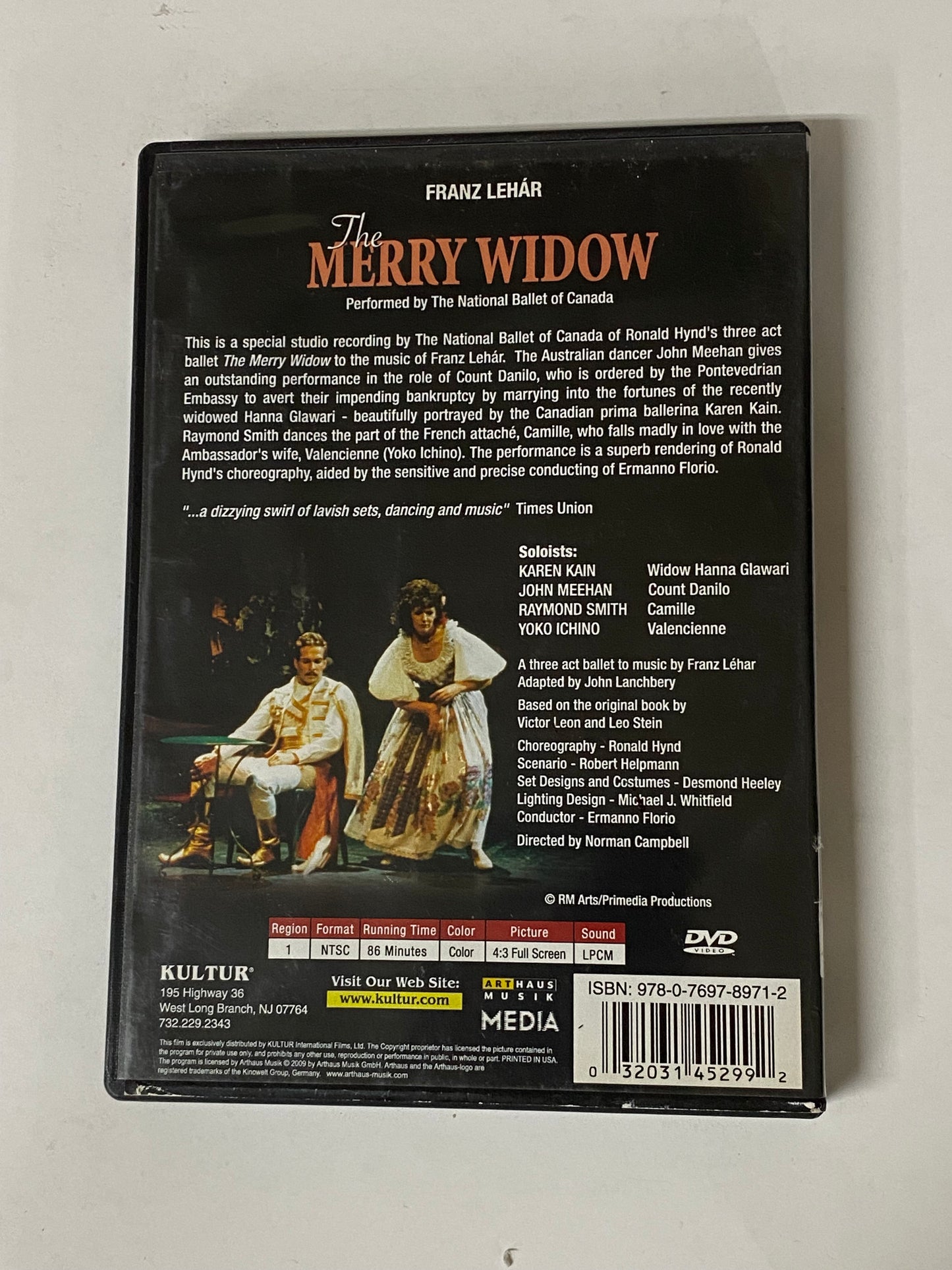 THE MERRY WIDOW- FRANZ LEHAR