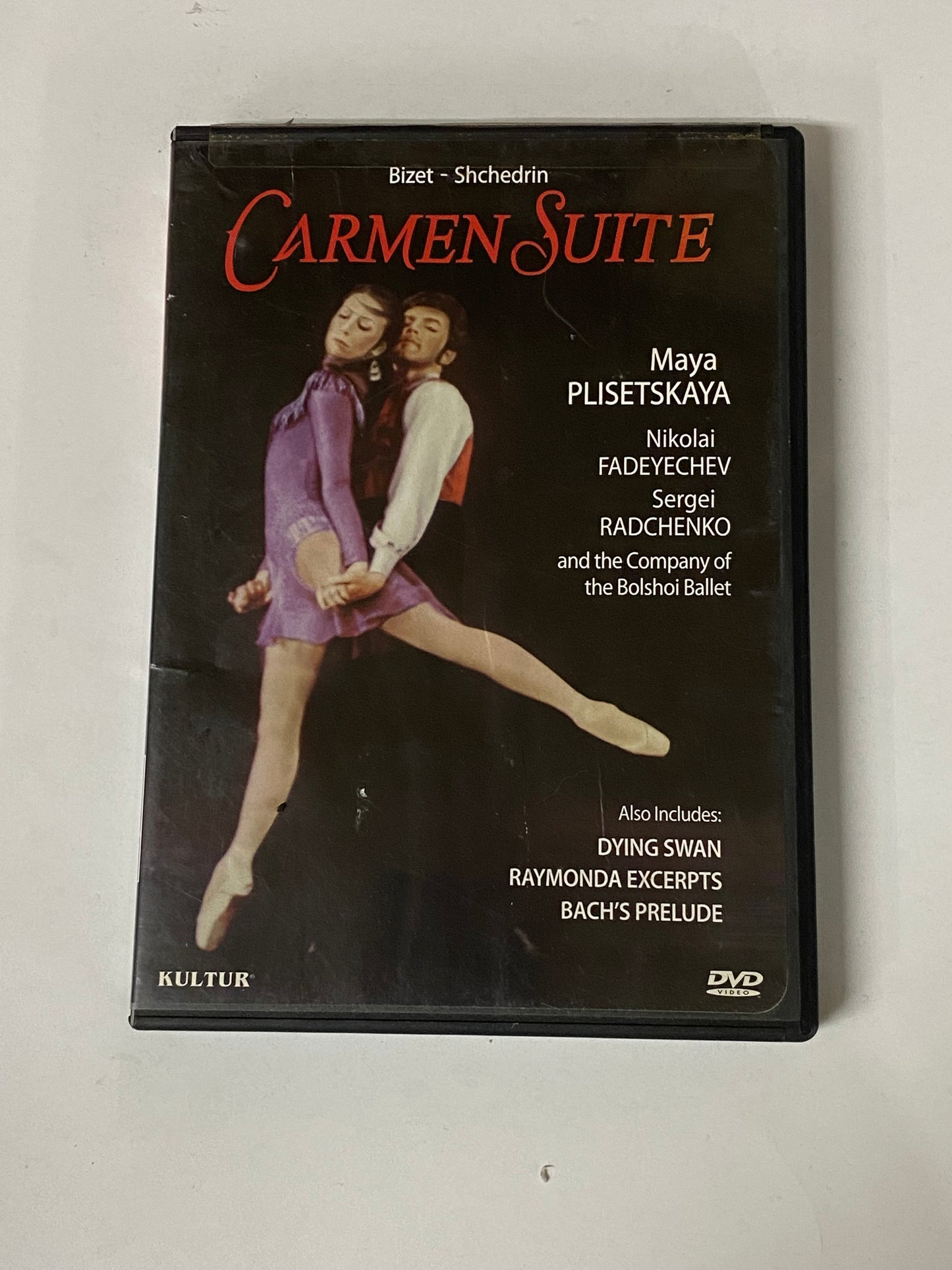DVD CARMEN SUITE- BIZET-SCCHEDRIN