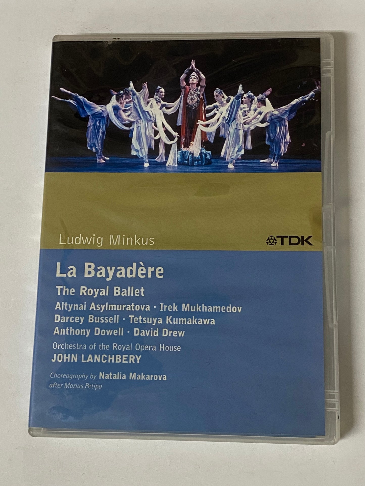 DVD LA BAYADERE- LUDWIG MINKUS