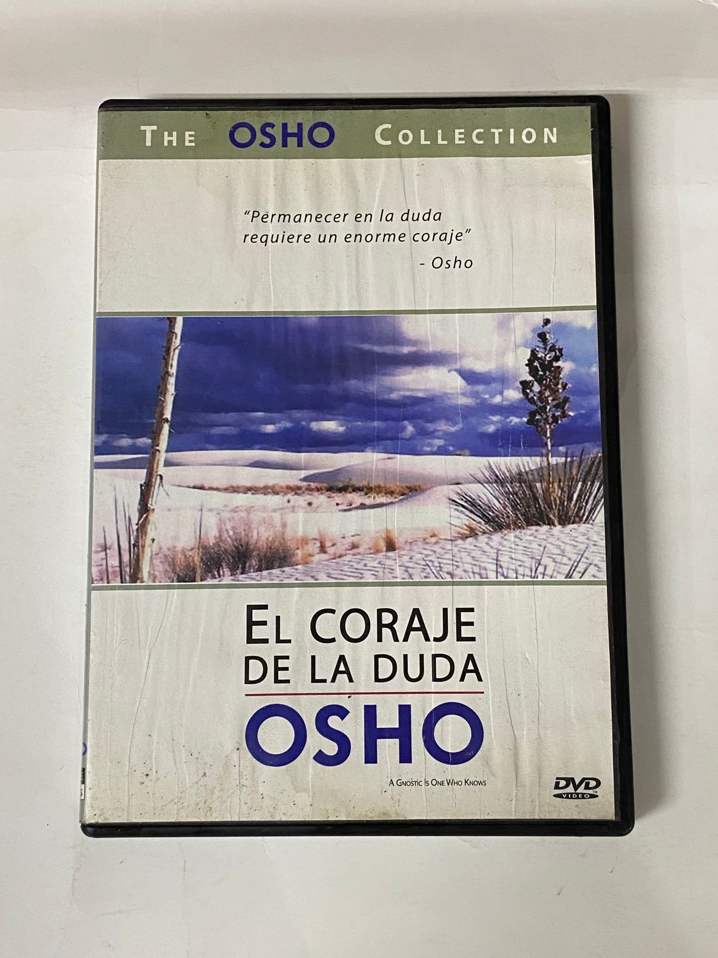 DVD EL CORAJE DE LA DUDA- OSHO