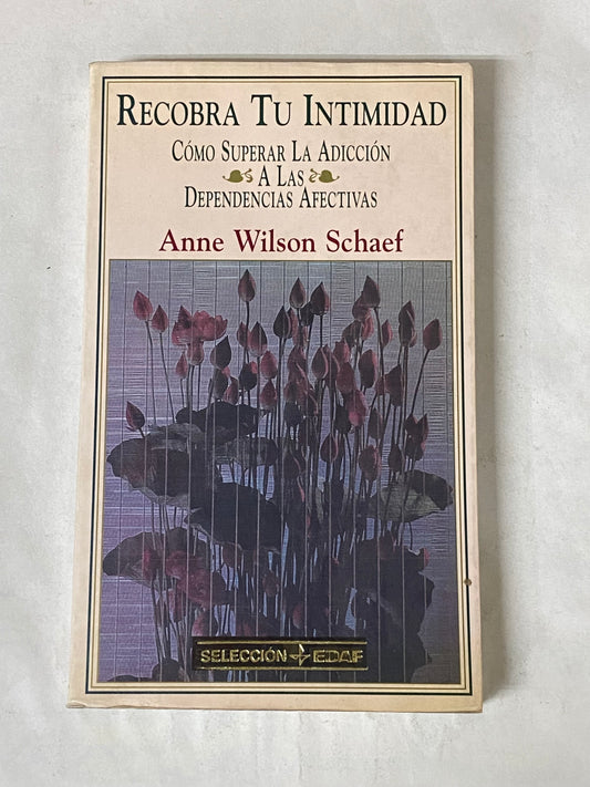 RECOBRA TU INTIMIDAD- ANNE WILSON SCHAEF