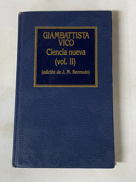 CIENCIA NUEVA (VOL. 2)- GIAMBATTISTA VICO