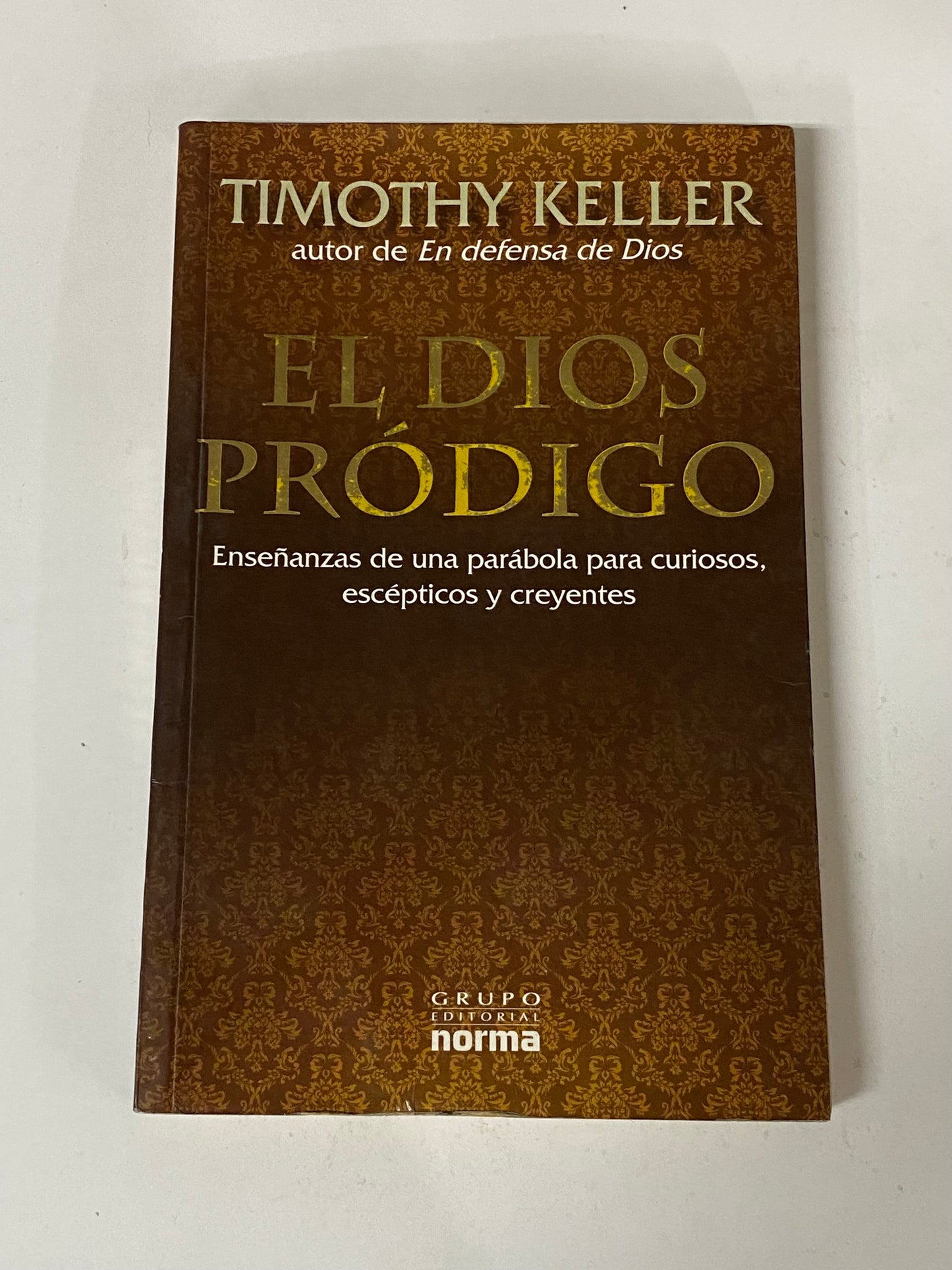 EL DIOS PRODIGO- TIMOTHY KELLER