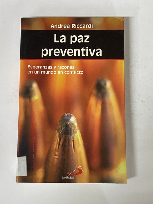 LA PAZ PREVENTIVA- ANDREA RICCARDI