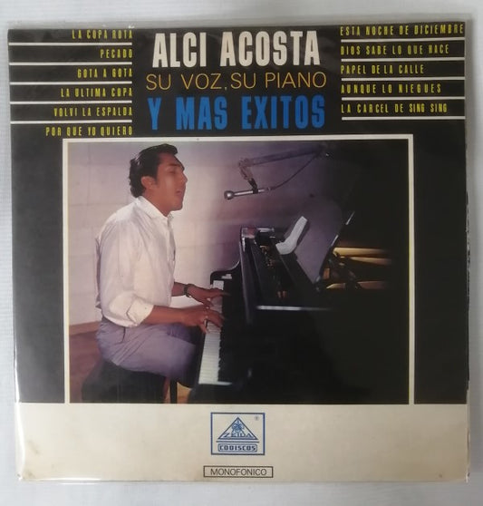 LP ALCI ACOSTA - ALCI ACOSTA SU VOZ Y SU PIANO Y MAS EXITOS