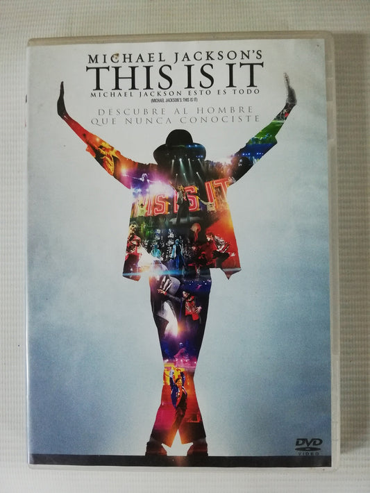 DVD MICHAEL JACKSON - THIS IS IT