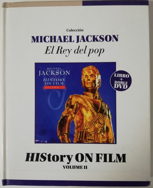 LIBRO + DOUBLE DVD MICHAEL JACKSON - HISTORY ON FILM VOLUME II