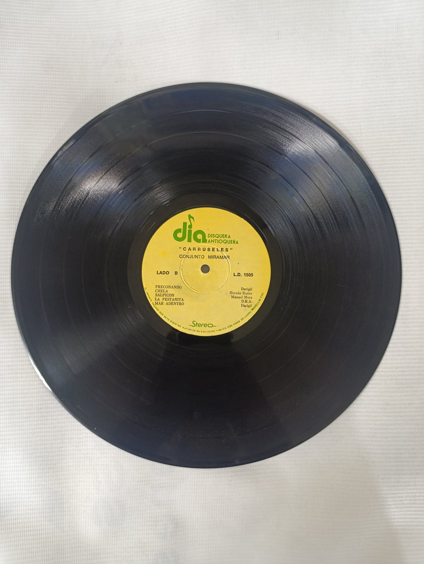 LP CONJUNTO MIRAMAR - CARRUSELES LO PRIMERO DEL CONJUNTO MIRAMAR