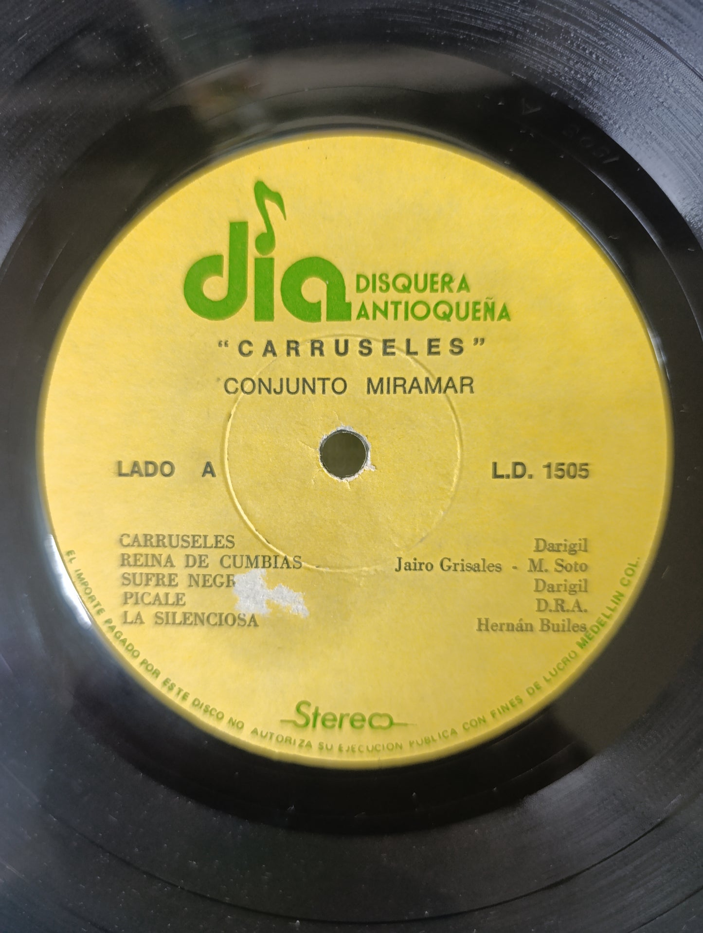 LP CONJUNTO MIRAMAR - CARRUSELES LO PRIMERO DEL CONJUNTO MIRAMAR