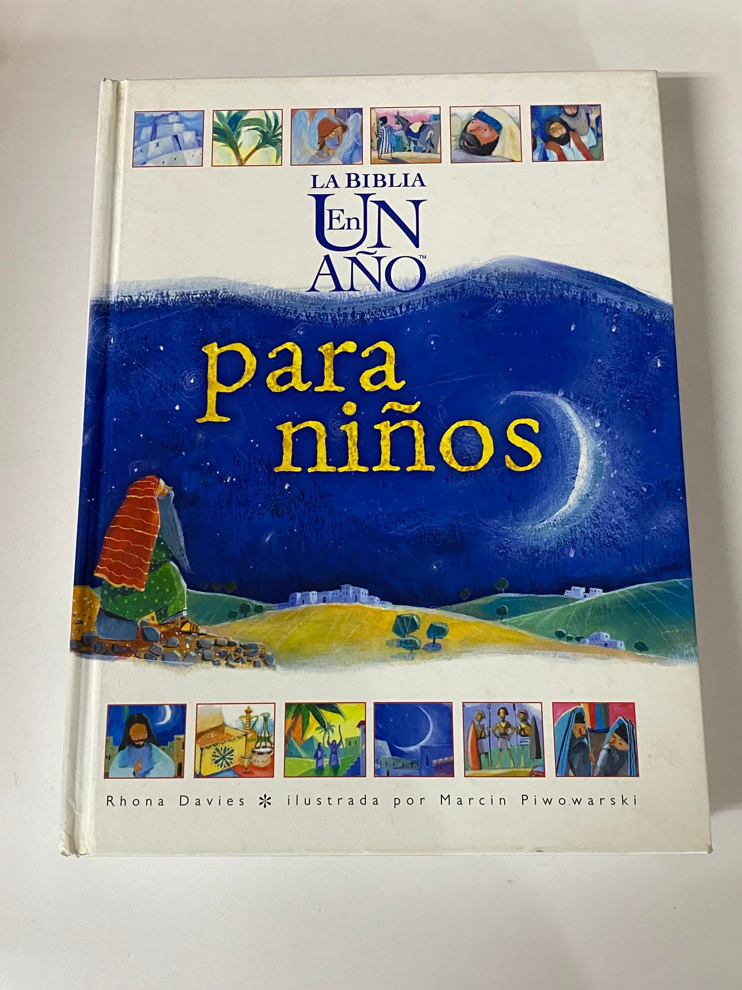 LA BIBLIA EN UN AÑO PARA NIÑOS- RHONA DAVIES